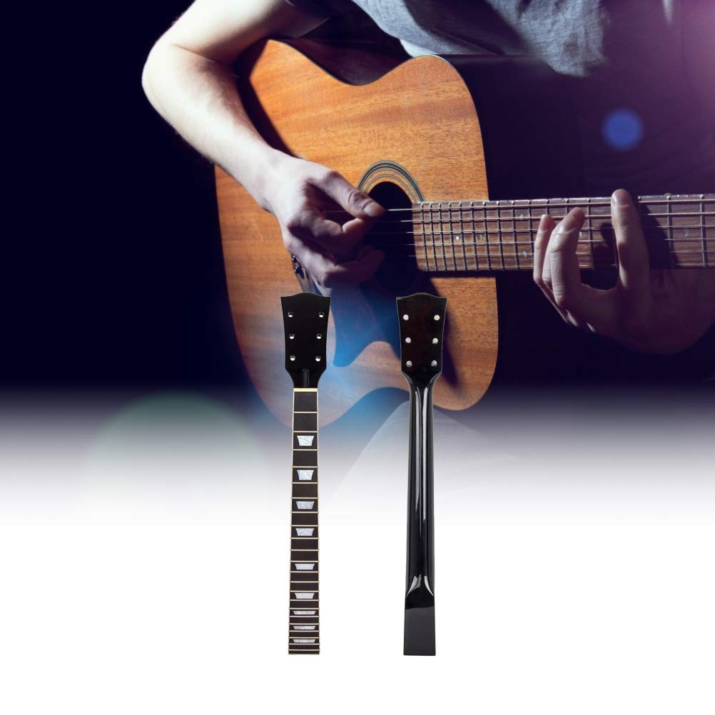 Manico per Chitarra elettrica in Acero-Palissandro, per 22 Tasti Les Paul LP la Sostituzione di Parti di Chitarra Una Piacevole Esperienza di Gioco