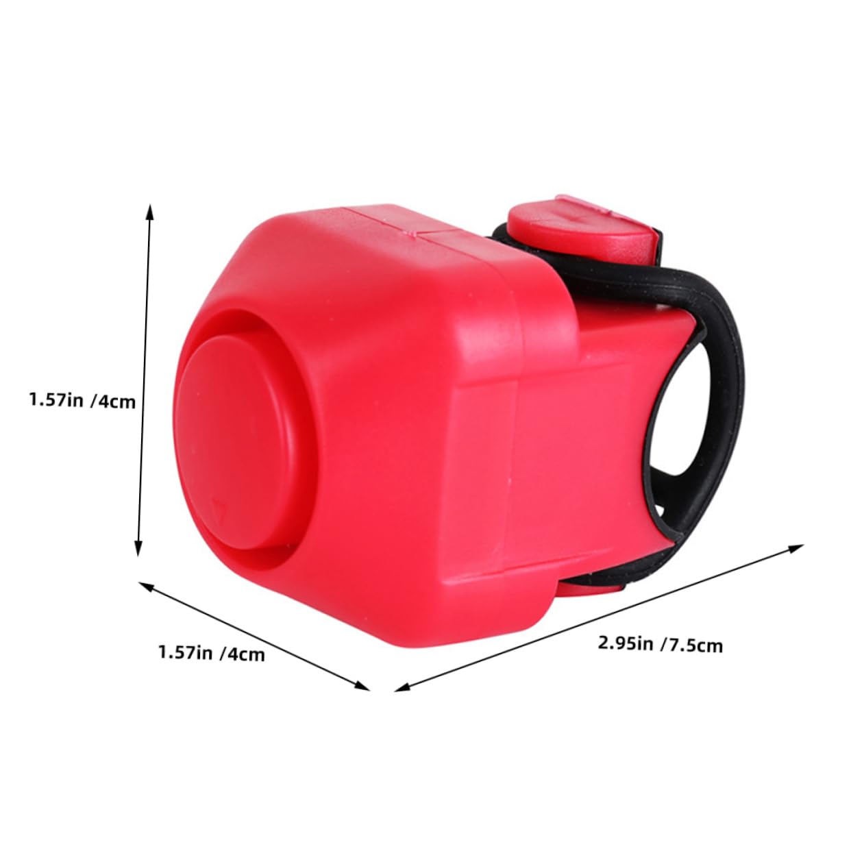 Alipis Electric Bicycle Horn Squeeze Bugle Safety Cycling Horn Outdoor Riding Bell Bike Accessory