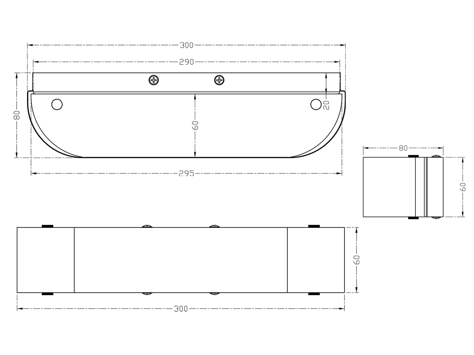 Trio Leuchten LED Wandleuchte 220810201 Adriano Aluminium weiß, Glas weiß satiniert, 2 x 3.1 Watt LED