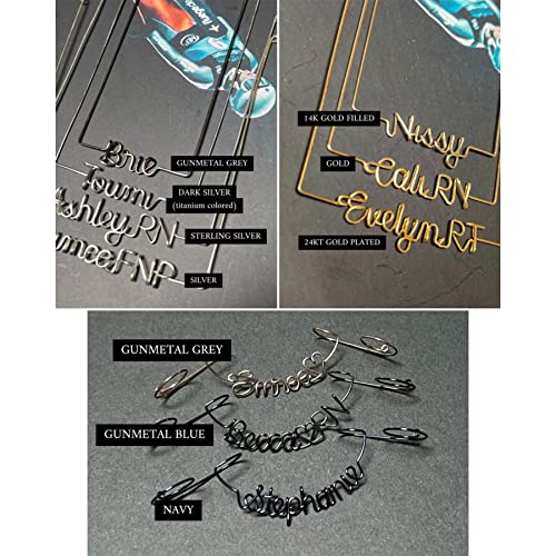 Personalized Stethoscope Name Tag, Name Custom Doctor Stethoscope Charm ID Tag Accessories Gift for Doctor Nurse Vet Medical Students - Thumbnail 7