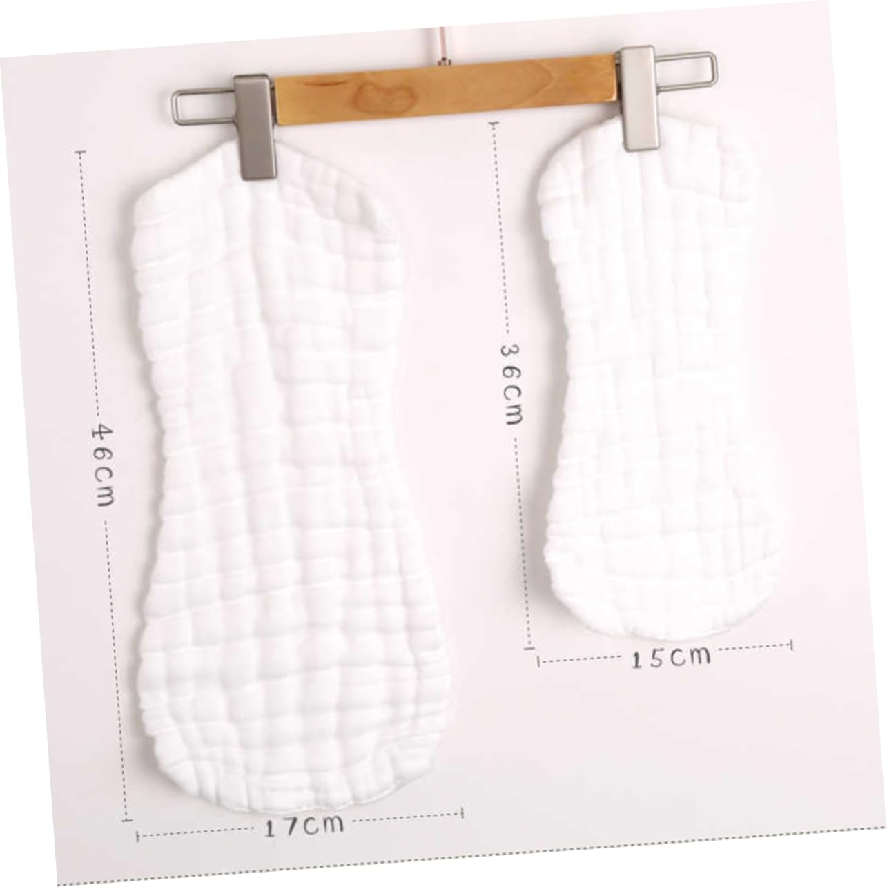 Beatifufu 5pcs Reusable Baby Diapers Infants Cotton Nappies Newborn Swaddle Sack Washable Diaper Water-Tight Design