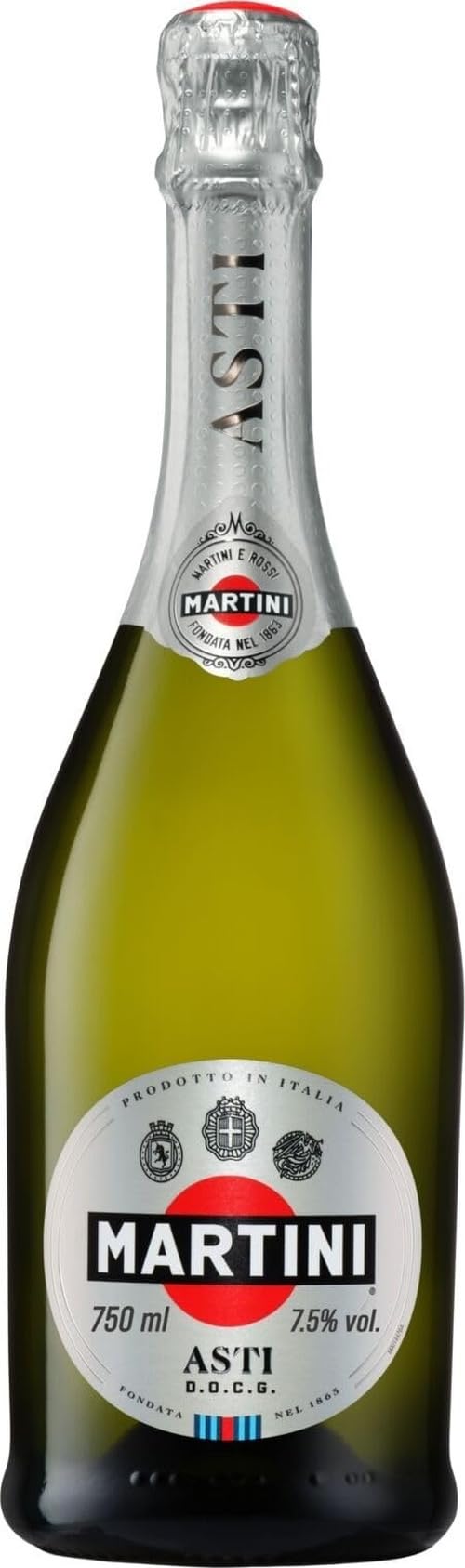 MARTINI Asti Sparkling Wine, Medium Sweet Italian, 7.5% ABV, 75cl