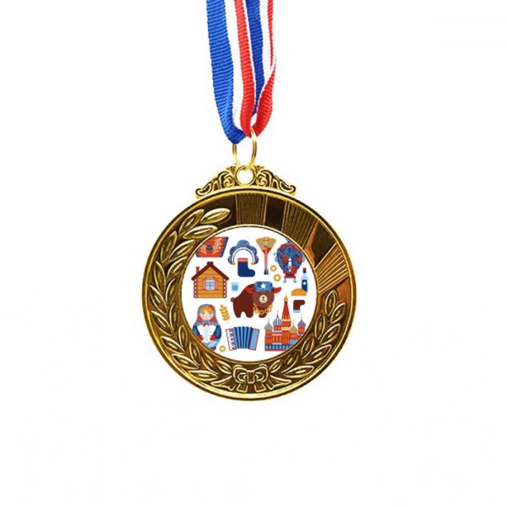 Cinta de primer lugar con símbolo de Rusia para premios de competiciones nacionales 4