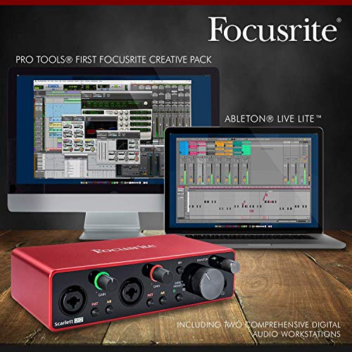 Focusrite Scarlett 2i2 2in 2Out Studio Package (3rd Gen) w/ CM25 MkIII Condenser Microphone