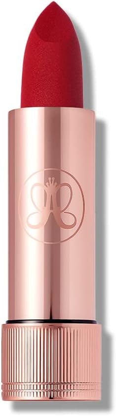 Anastasia Beverly Hills - Lápiz labial mate de pigmento completo color terciopelo | Color de alta intensidad, cómodo mate aterciopelado, diseño de bala de precisión, tonos nude universales, vegano y libre de crueldad.