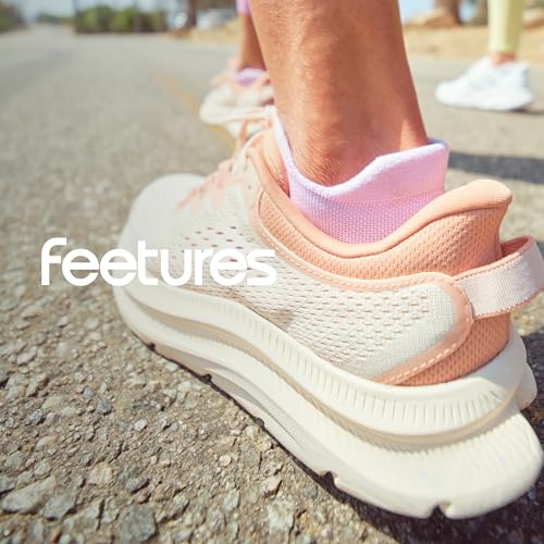 Image of Feetures Elite Light Cushion Mini Crew Sock - Sport Sock with Targeted Compression