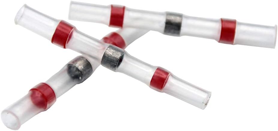 Red solder connections