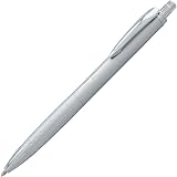 Pentel Glidewrite Executive Ballpoint Pen, (1.0mm) Medium, Silver Metal Barrel, Black Ink, Pack of 1 (BX970ZBP) – view 1