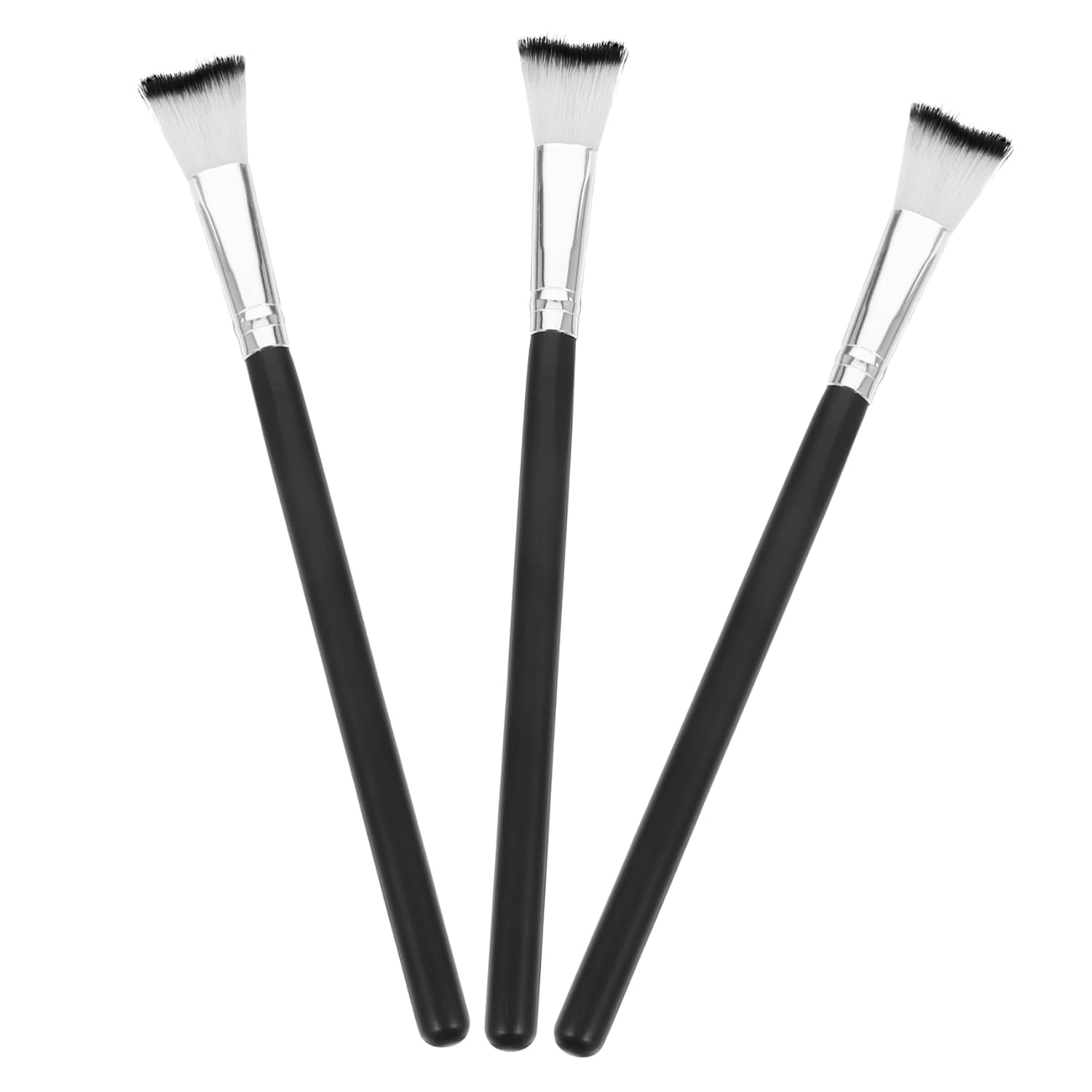 FRCOLOR Luxury Nose Brush Kit Nose Contour Brushes Highlighter for Women’s Makeup Applicati