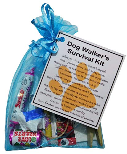 SMILE GIFTS UK Dog Walker Survival Kit - Thanks Gift