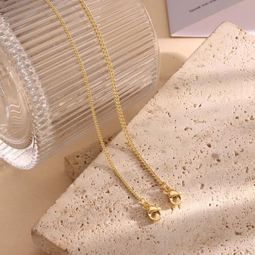 Image of DEARMAY Dainty 14K Gold Plated Ankle Bracelets for Women, Waterproof 14K Gold Plated Link Chain Anklets Non Tarnish Set Pack Summer Beach Jewelry Gift