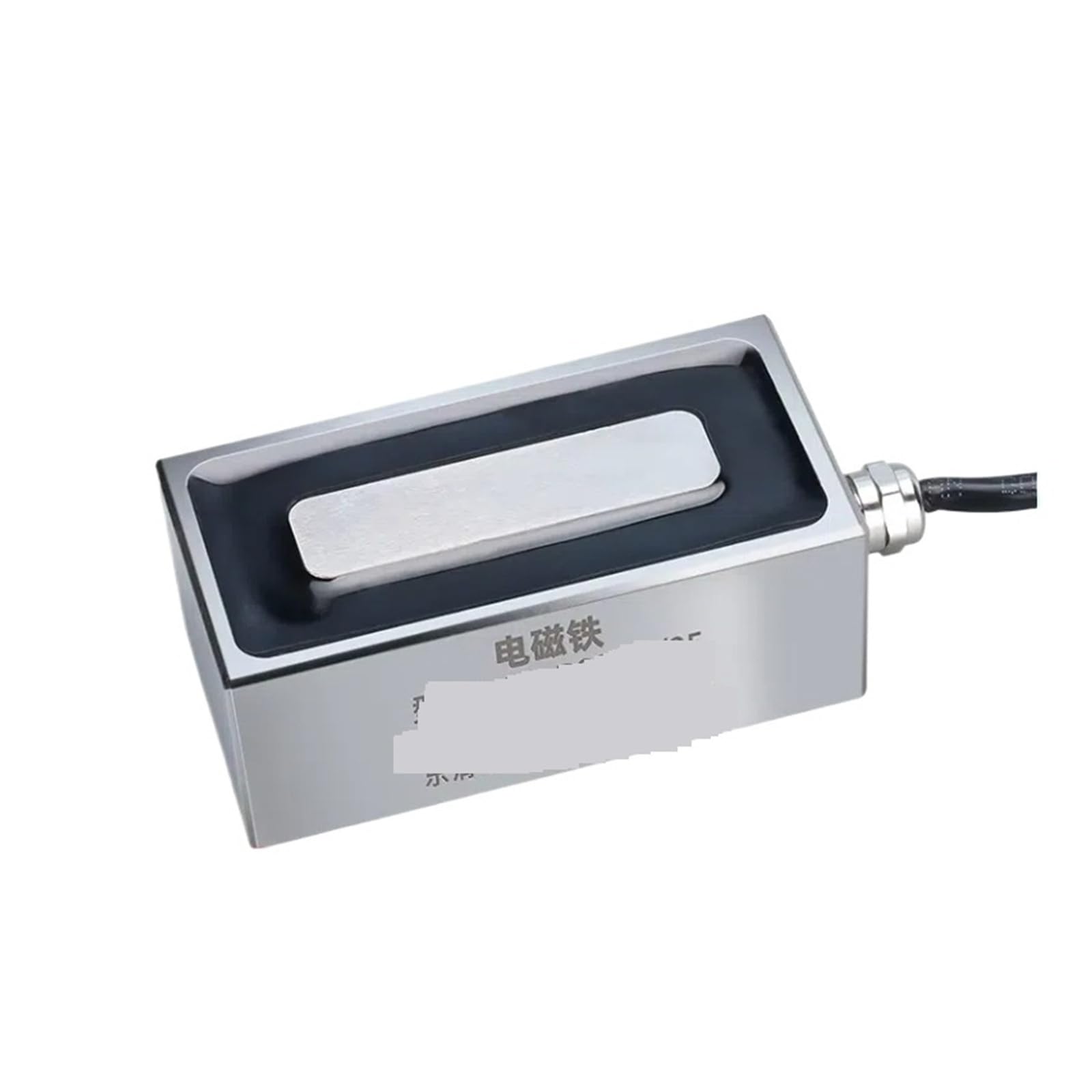 Rectangular Electromagnet, Long Bar Suction, DC 12/24V Strong Magneto, Electric Suction Cup, Purple Copper Coil, Square Electromagnet(P40x20x15 8kg,24V)