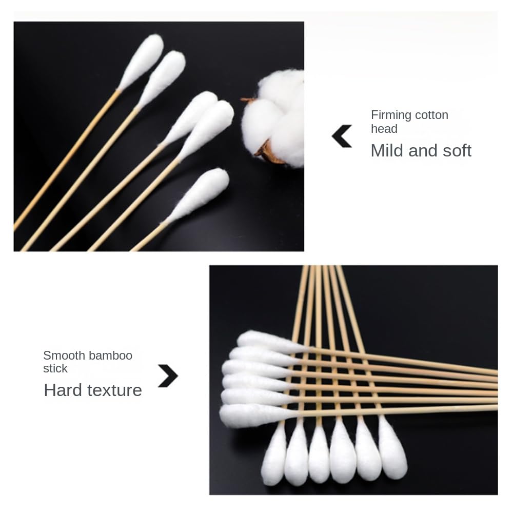 Medical Disposable Large Cotton Swabs 20cm Gynecological Cotton Swabs - 200Pcs /10 Bags