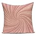 YJRIC Funda de Almohada para sofá Funda de cojín nórdica geométrica Rosada Funda de cojín Decorativa de Tiro Simple   Funda de   cojín de poliéster Fundas de Almohada de salón, L2057,6,45 x 45 cm