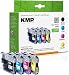 Produktbild KMP Tintenpatronen Kompatibel mit Brother LC223VAL Schwarz und 3-Farbig für Brother DCP-J562DW/DCP-J4120DW/MFC-J480DW/MFC-J680DW/MFC-J880DW/MFC-J4420DW/MFC-J4620DW/MFC-J4625DW/MFC