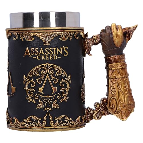 Nemesis Now Assassin's Creed Through The Ages Bierkrug, 15,5 cm, Harz,...
