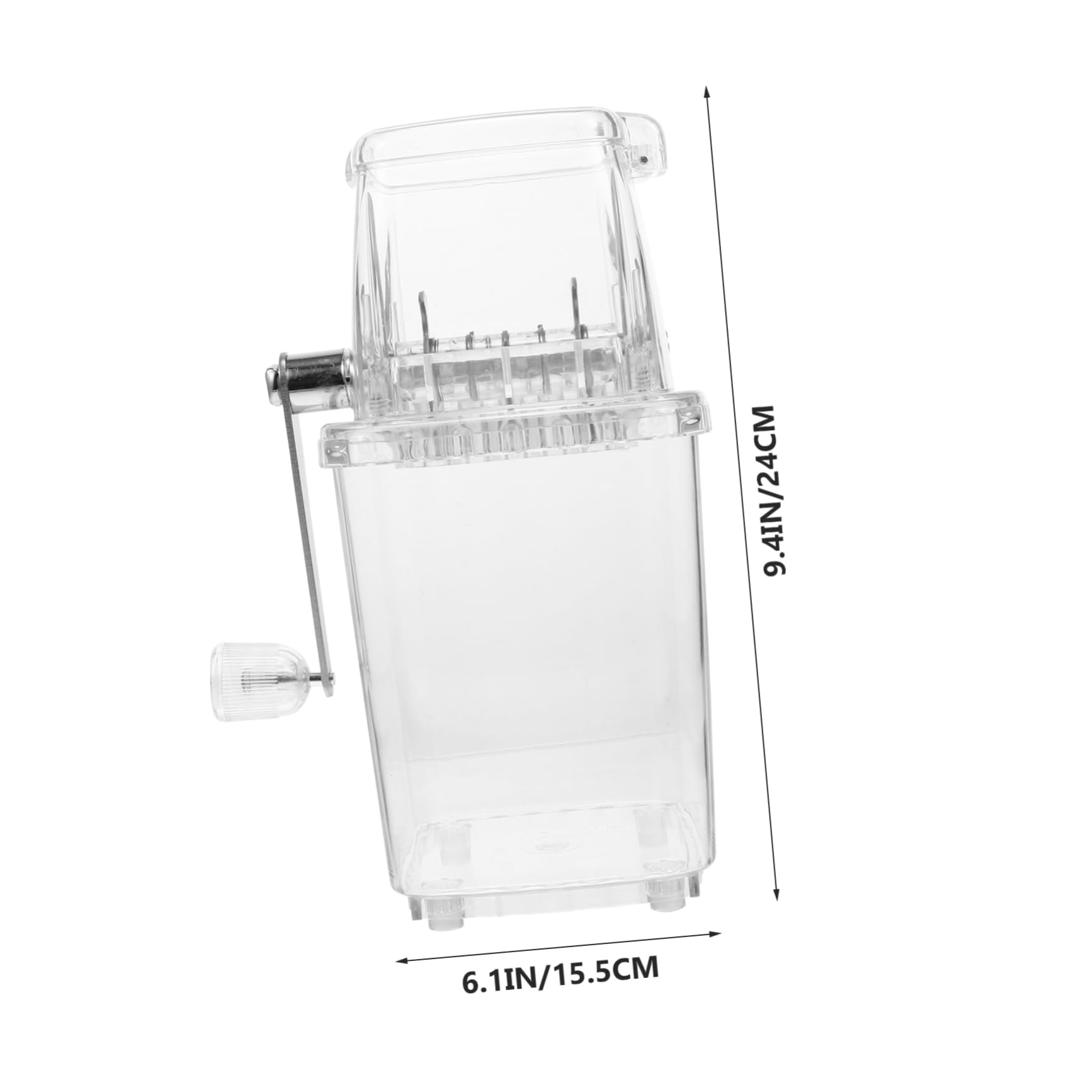 COLLBATH Trituradora De Hielo Manual Multifuncional para Bebidas Frías Picador De Hielo para Casa Oficina y Eventos Al Aire para Granizados y Cócteles Sin Electricidad