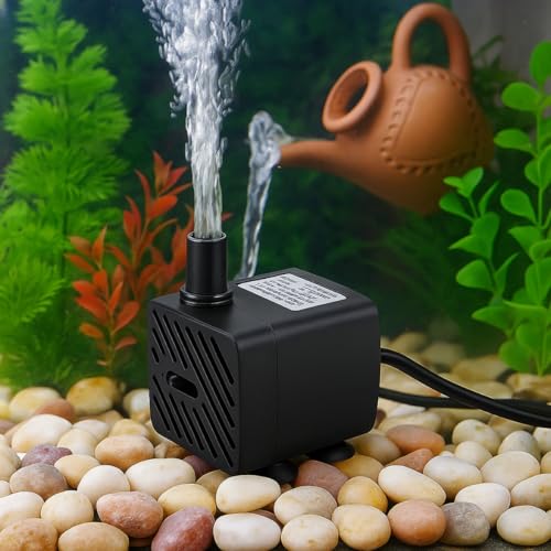 Bomba Submersa Para Aquário, Fonte de Bebedouro Pet, 220 Litros Por Hora, 110-220V Bivolt, Alta Vazã