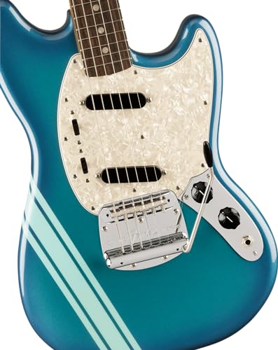 Fender Vintera II ’70s Mustang RW Competition Burgundy – Guitare Électrique - Les Beatles, Paul McCartney, John Lennon, RIngo Starr, George Harrison Fender Vintera II '70s Mustang RW Competition Burgundy - Guitare Électrique – Image 4