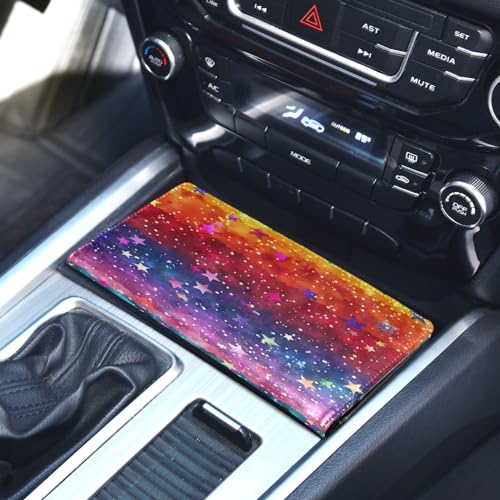 Organizador de auto cuero elegante miniatura 5