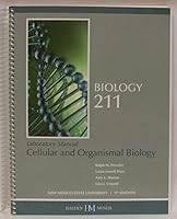 Biology 211 Laboratory Manual: Cellular and Organismal Biology 0738036080 Book Cover