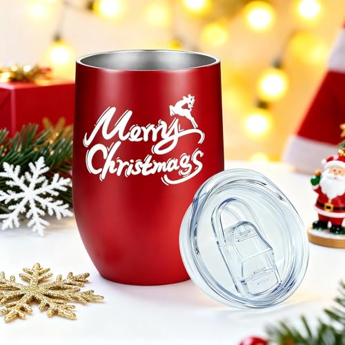 Christmas Gifts Box Gifts Basket for Women Men Merry Christmas Xmas Gift Ideas Relaxing Bath Scented Candles Insulated Tumbler Gifts Set for Wife Best Friends Sister - Image 3