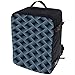 Produktbild Multifunktions Handgepäck Rucksack gepolstert Flugzeugtasche Handtasche Reisetasche Rucksack gepolstertkoffer für Flugzeug Größe 40x30x20cm Blaue Punkte [102]