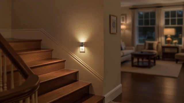 Image of JandCase Night Light,Automatic Night Lights Plug into Wall,Dusk to Dawn,2 Pack Soft White 3000K Brightness Adjustable Nightlight for Kids Bedroom Bathroom Hallway Kitchen