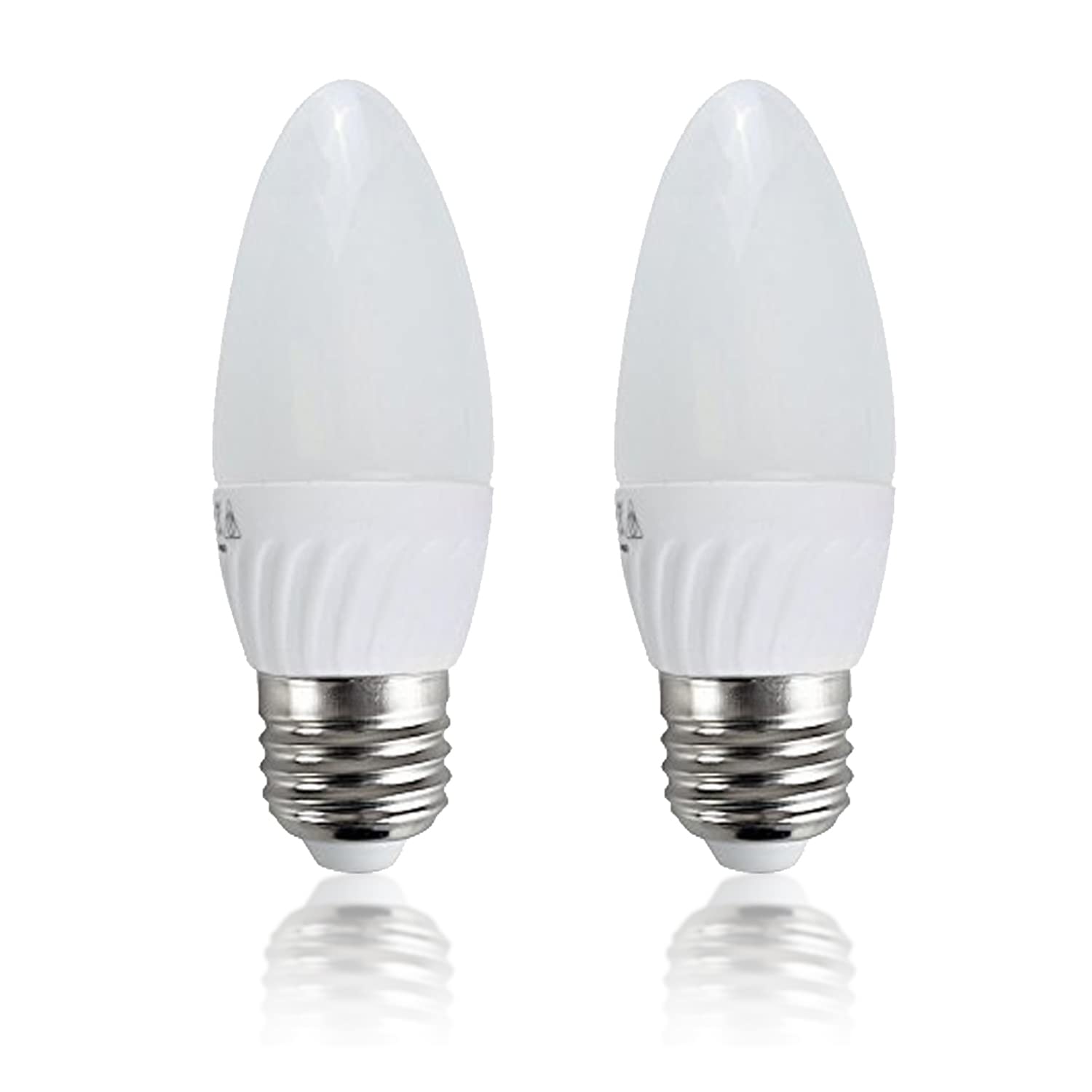 ValueLights E27 Candle LED Bulb 4W Warm White 3000K 400lm