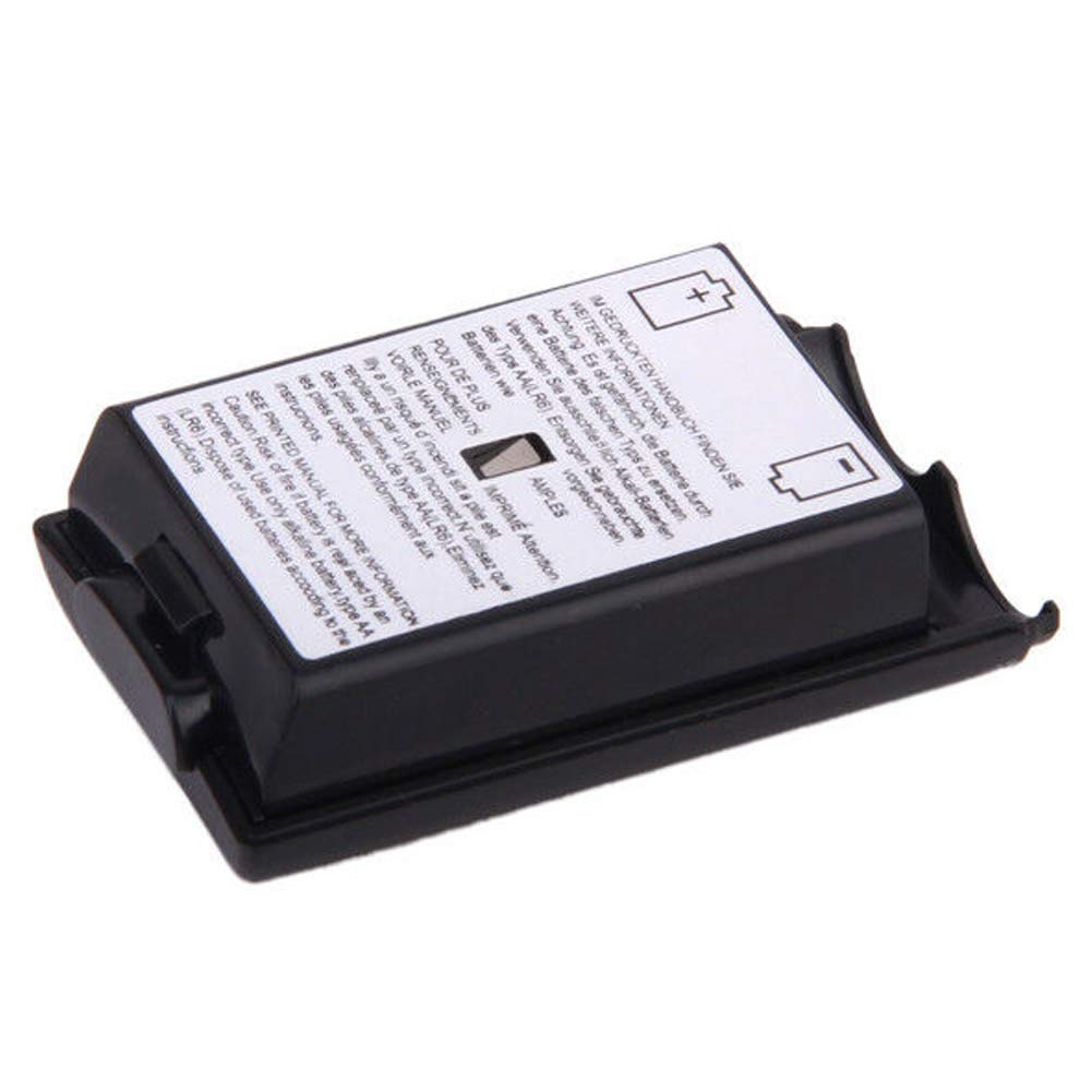 Gamer Gear Cover per Batteria Xbox 360 Controller, Cover Posteriore di Ricambio Leggera e Compatta - Confezione da 2
