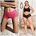 moonlight elves Women's Lace Underwear Regular & Plus size Boyshorts Panties Comfort Sheer Panty for Ladies, Pack of 6, Size XL