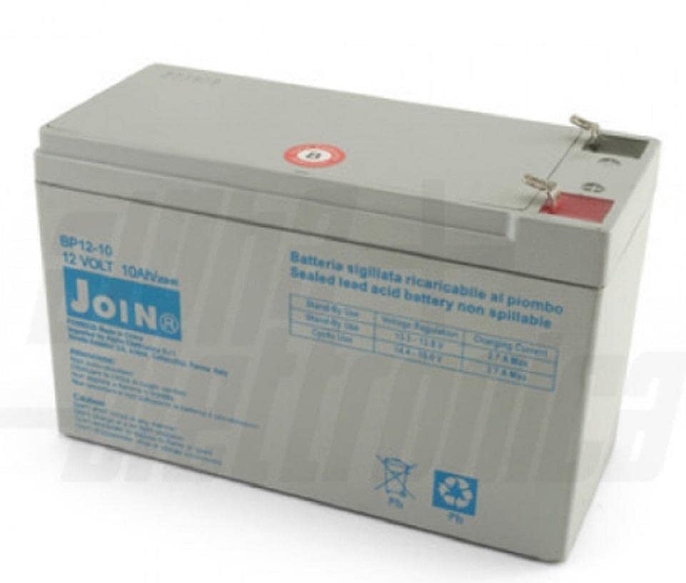 Alphaelettronica Batteria al Piombo 12V 10Ah - AGM Alpha Elettronica BP12-10