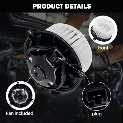 Image of 700309 AC Heater Blower Motor Fan Fit for Chevy Sonic 2012-2020, for Trax 2013-2022, for Buick Encore 2013-2022 42777757 95472959
