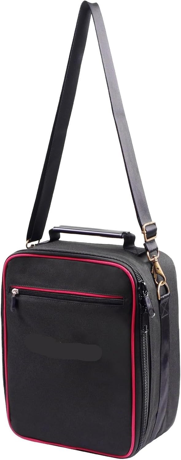 Gitarrenpedalbeutel E-Gitarren-Effekte Pedal Board Aufbewahrungstasche Carry Case Effekt Pedalboard Reißverschluss Beutel für Gitarrenpedale (x-Large), schwarz, s