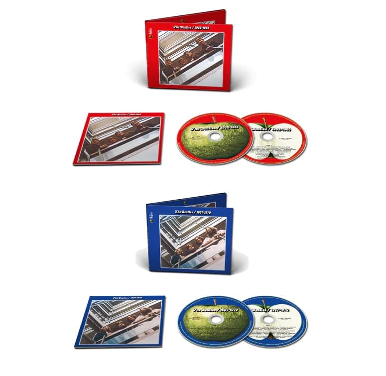 The Beatles 1962-1966 (The Red Album) / 1967-1970 (The Blue Album) (2023 Edition) – 4 CD Set - Les Beatles, Paul McCartney, John Lennon, RIngo Starr, George Harrison The Beatles 1962-1966 (The Red Album) / 1967-1970 (The Blue Album) (2023 Edition) - 4 CD Set – Image 3
