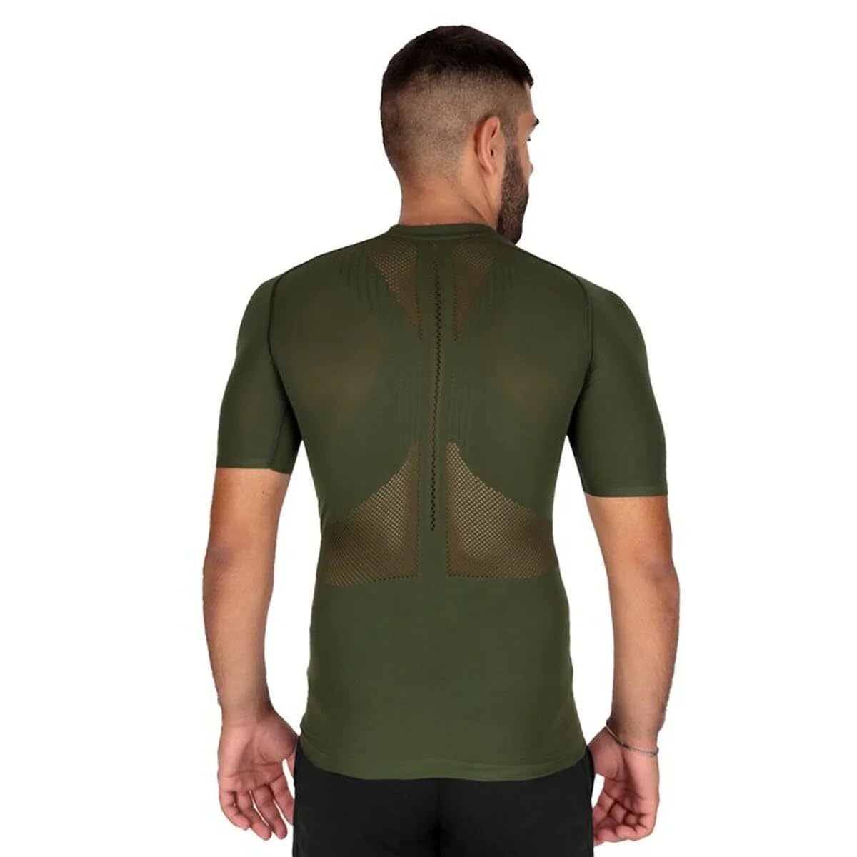 COMPRESSPORT Trail Half-Zip Fitted SS Top Maglietta a Maniche Corte Unisex-Adulto