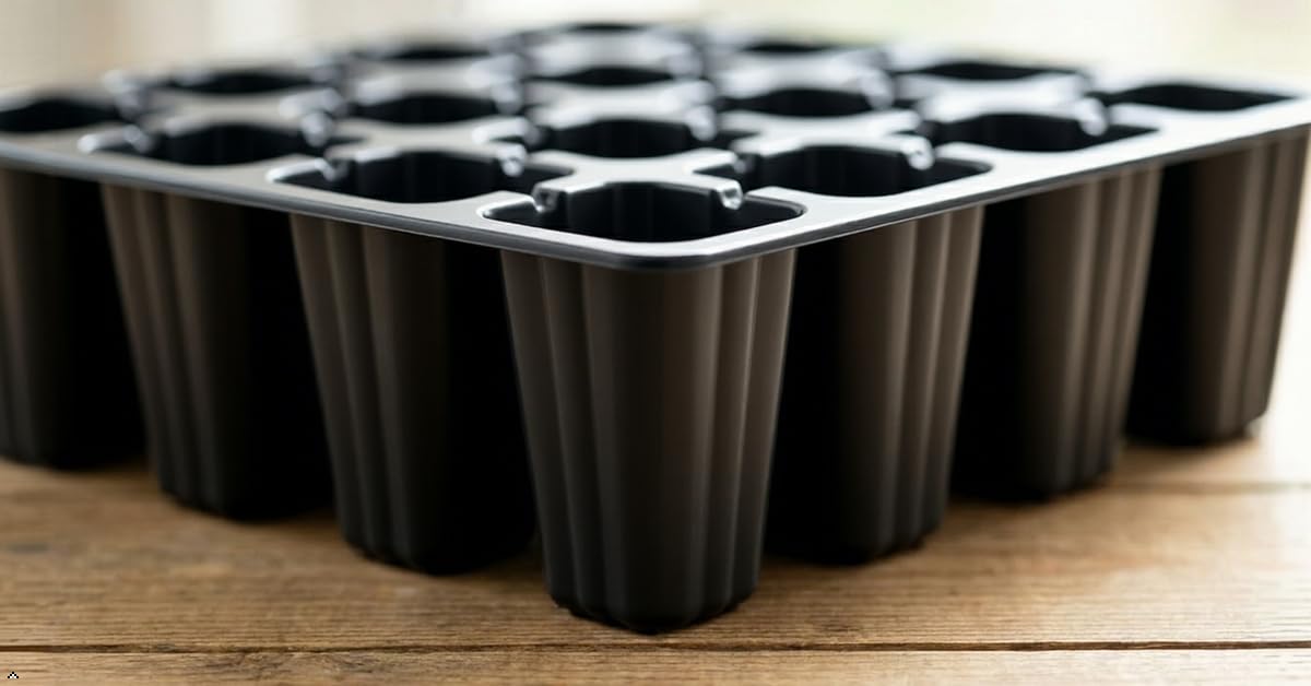 Plastic Seed Starter Tray - 48 Cells -6 Plastic Seed Starter Tray - 48 Cells -6