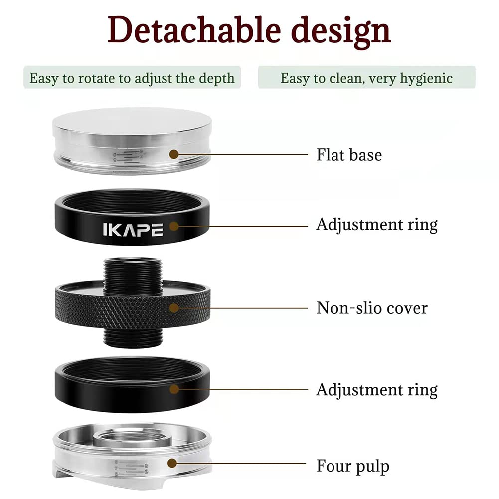 Distributore di caffè espresso da 53 mm e manipolatore, Tamper caffè