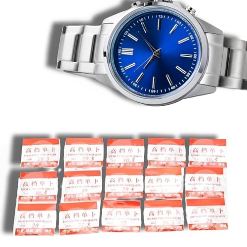 15Pcs Watch Crystal Lens Glass, 26?33mm Convex Concave Back Arch Mineral Glass Lens Round Crystal Watch Glass Measuring Cup Lid for Watchmaker Repair, Clear