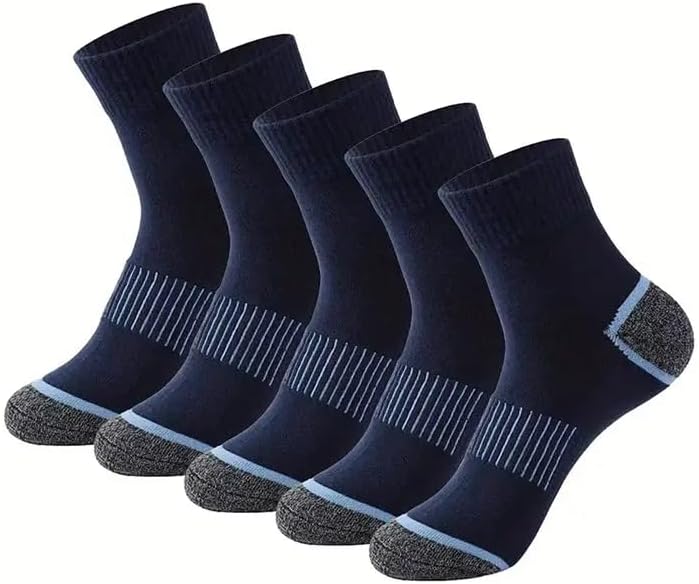 Meias masculinas de primavera e verão, confortáveis e respiráveis, adequadas para atividades de lazer ao ar livre (5 pares), 5 pares – preto, M em promoção! Veja a oferta e mais achadinhos de Moda íntima 5 Hoje é o melhor dia para comprar Meias masculinas de primavera e verão, confortáveis e respiráveis, adequadas para atividades de lazer ao ar livre (5 pares), 5 pares – preto, M com aquele preço maroto! Promoção! Aproveite a oferta! 5