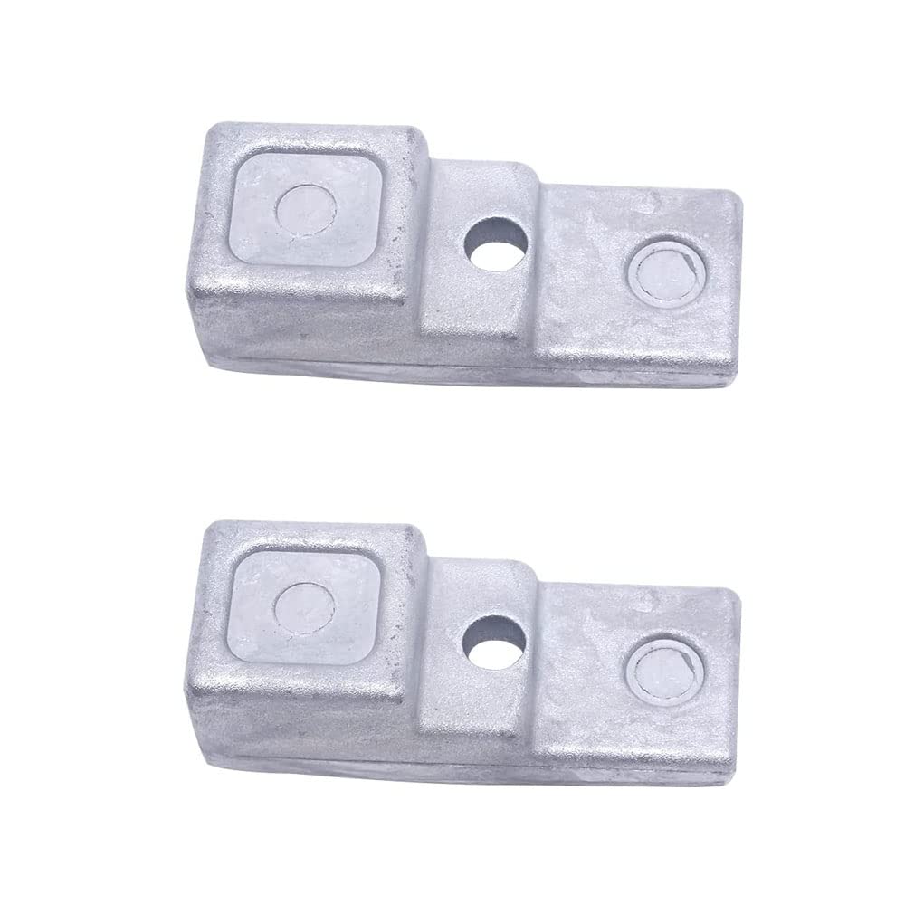 2PCS Anode 55321-90J01 for Suzuki Outboard Motor 4T DF60-DF140 (Aluminium alloy)