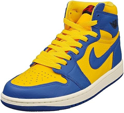 Nike Womens Air Jordan 1 High Varsity Maize/Game Royal-Sail Size 6.5