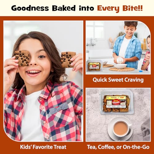 Image of Panchhi Chocolate Biscuits 345 Gram Rich Cocoa Flavor Buttery and Crispy Texture with Choco Chips Perfect Snack Treat for All Ages Delicious and Indulgent Chocolate Experience (6 Month Shelf Life)