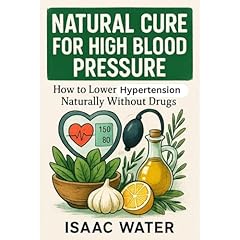 Natural Cure for High Blood Pressure Audiolibro Por Isaac Water arte de portada