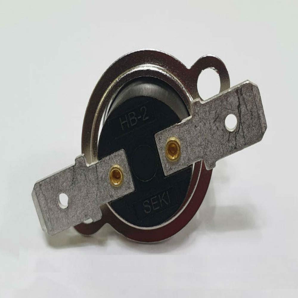 SeKi Interrupteur De Température 200 ° 250 V 10 A ; NC = Normalement Fermé / « Ouvrant » ; Limiteur De Température ; Interrupteur Thermique De Protection Thermique