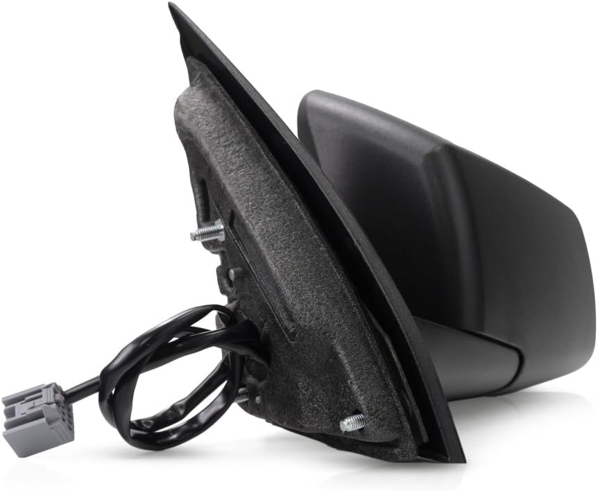 For Chevy Traverse Door Mirror 2009-2016 Driver Side | Textured Black | Manual Folding | Power | Non-Heated | 25993768 | GM1320388