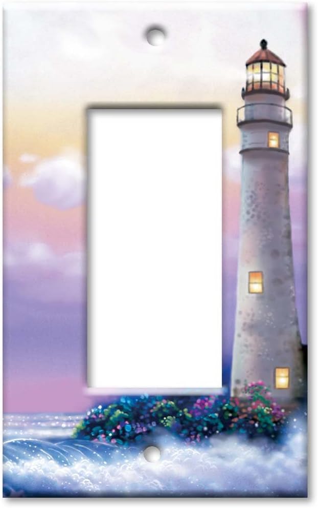 Art Plates - Lighthouse of Dreams Switch Plate - Single Rocker