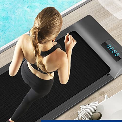 Image of Flat Treadmill Electric Treadmill Folding Running Machine with Remote Control