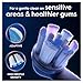 Oral-B iO Gentle Care Electric Toothbrush Head, Twisted & Angled Bristles for Deeper Plaque Removal, Pack of 4, Suitable for Mailbox, White