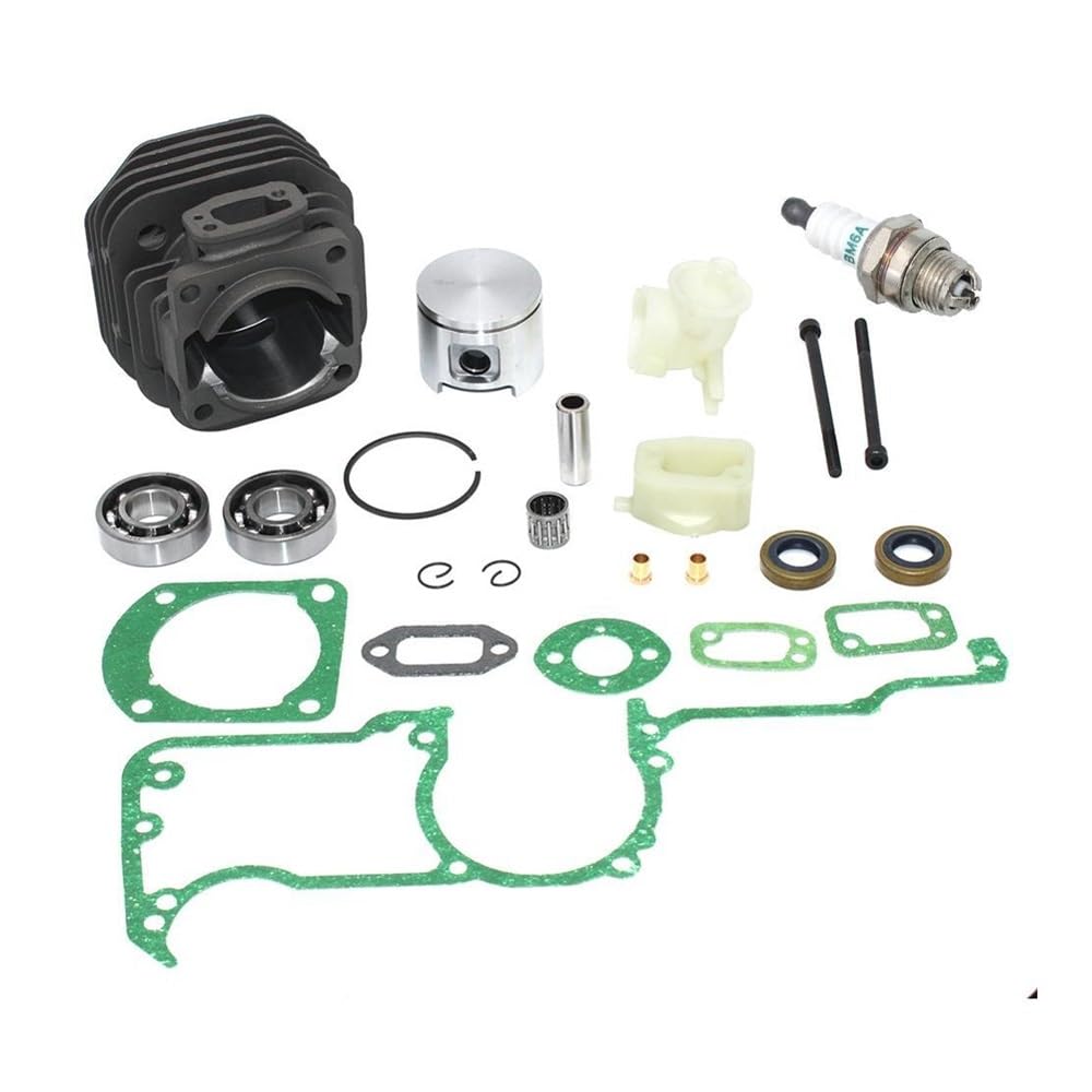 Cylindre piston 48 mm pour moteur thermique 61 de tronçonneuse d'élagage